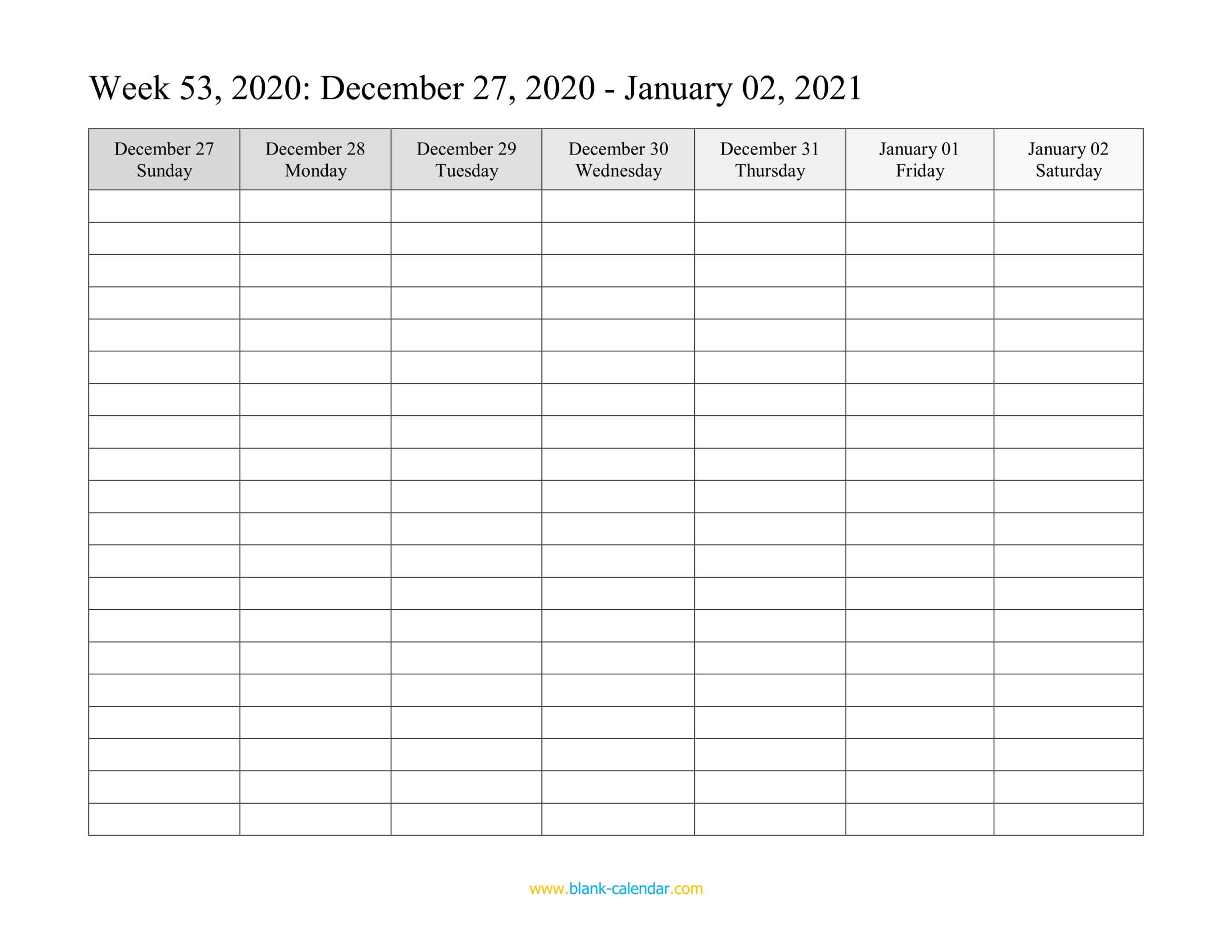 Weekly Calendar 2021 (Word, Excel, Pdf) for Printable Weekly Calendar With Times