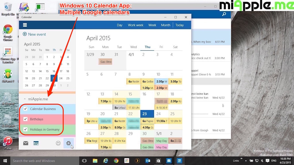 Windows 10 Calendar App_04_Multiple Google Calendars pertaining to Desktop Notifications Vs Alerts Google Calendar