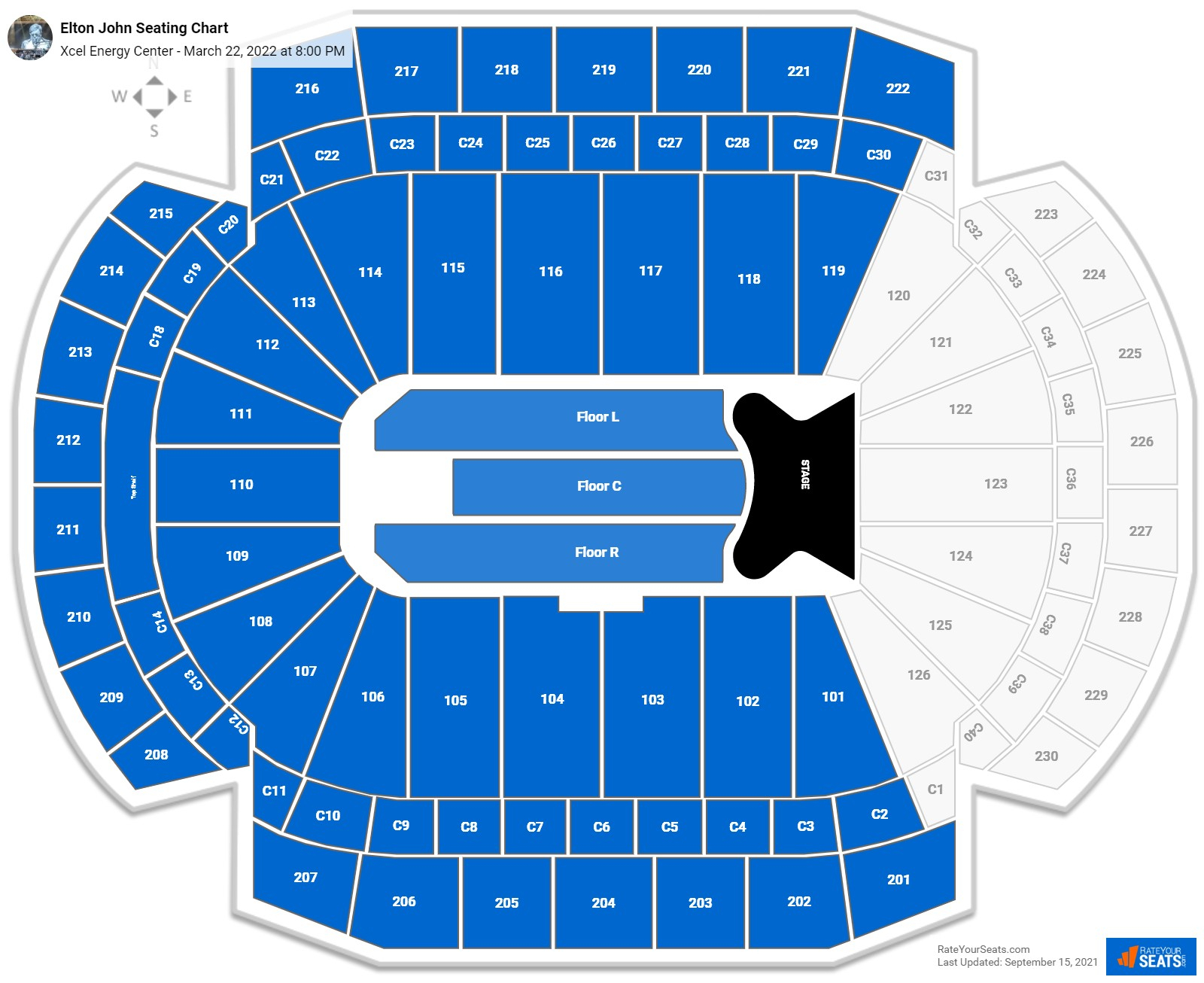 Xcel Energy Center Seating Charts For Concerts  Rateyourseats inside Xcel Energy Center Event Calendar