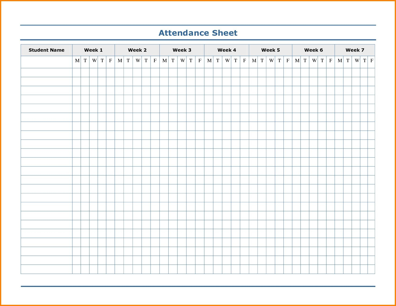 2020 Employee Attendance Calendar Record Template Free pertaining to Employee Attendance Calendar