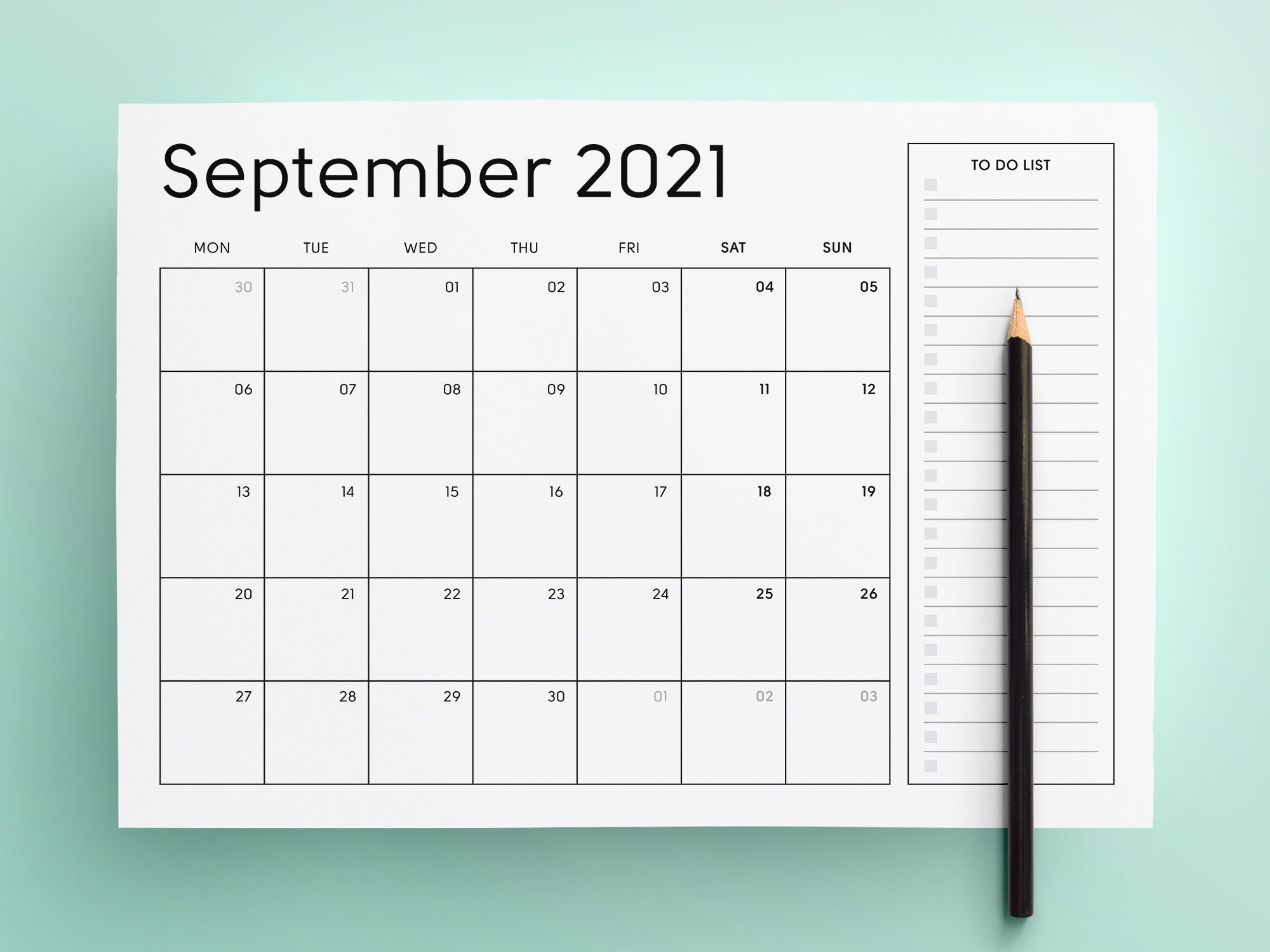 2021 Printable Calendar Sunday &amp; Monday Start 2021 Monthly with Printable Calendar Monday To Sunday