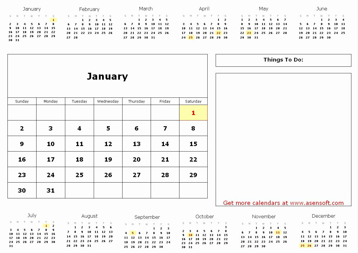 Awesome 32 Illustration Free Printable Photo Calendar regarding Custom Calendar Maker