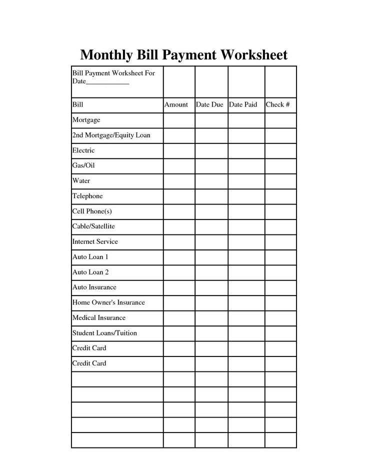 Bill Due Date Calendar Template inside Bill Due Date Template