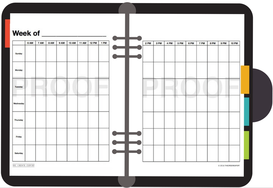 Blank Calendar: Printable Blank Calendar | The Order Expert inside Blank Calendar Grid Printable