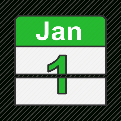 Calendar, Daily Calendar, Date, Month Icon for 12 Month Calendar Icon