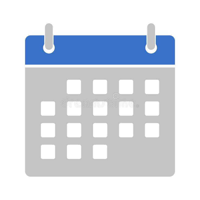 Calendar Icon Stock Illustration. Illustration Of Edges pertaining to Calendar Image Icon