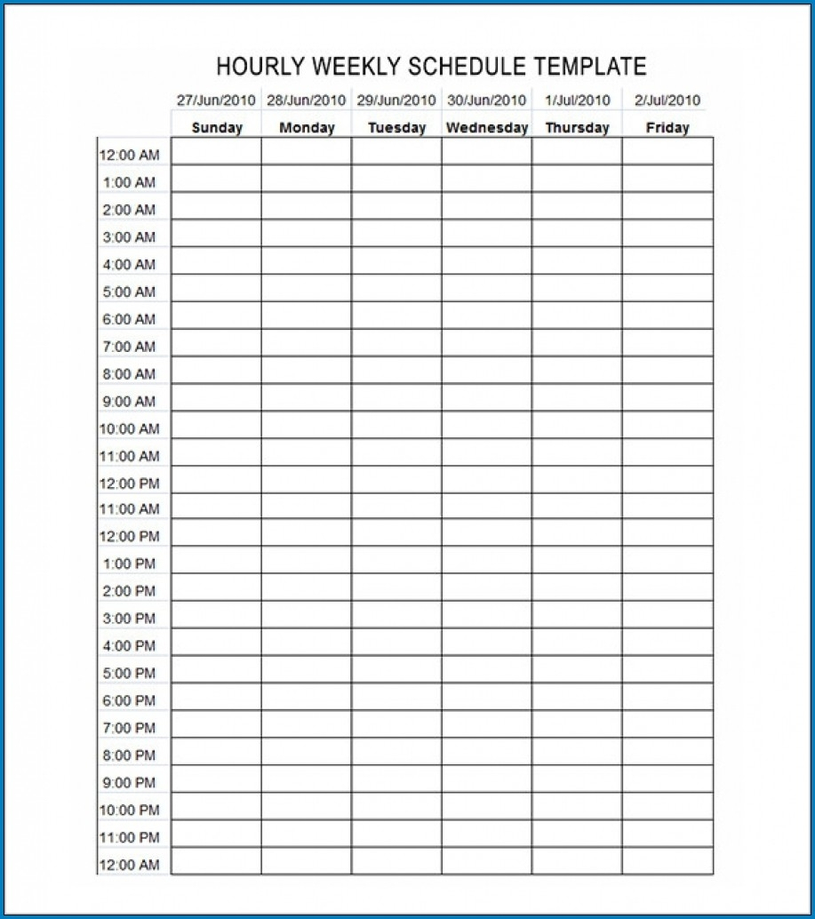 Calender Templates Printable Hourly | Calendar Template with regard to Weekly Hourly Planner Template