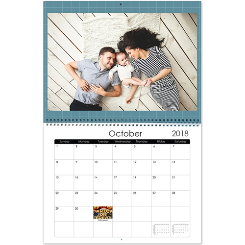 Cheap Custom Small Grids Large Wall Calendar Bulk with Bulk Personalised Calendars