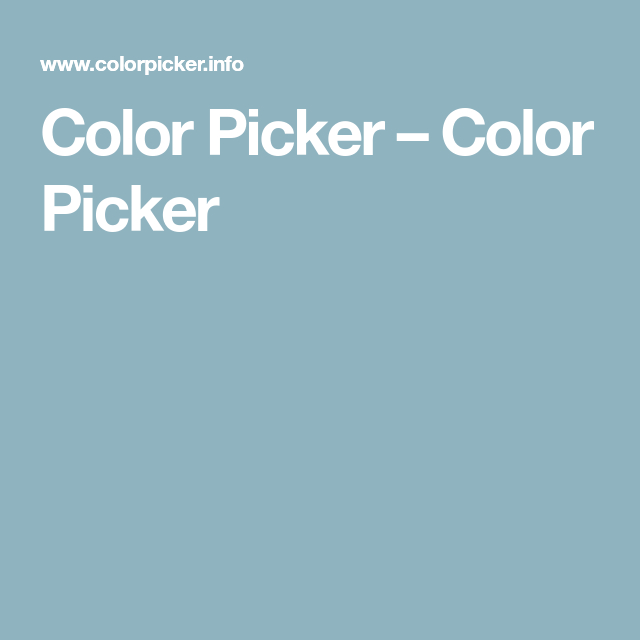 Color Picker  Color Picker | Color Picker, Color, Pickers intended for W3Schools Html Colour Picker