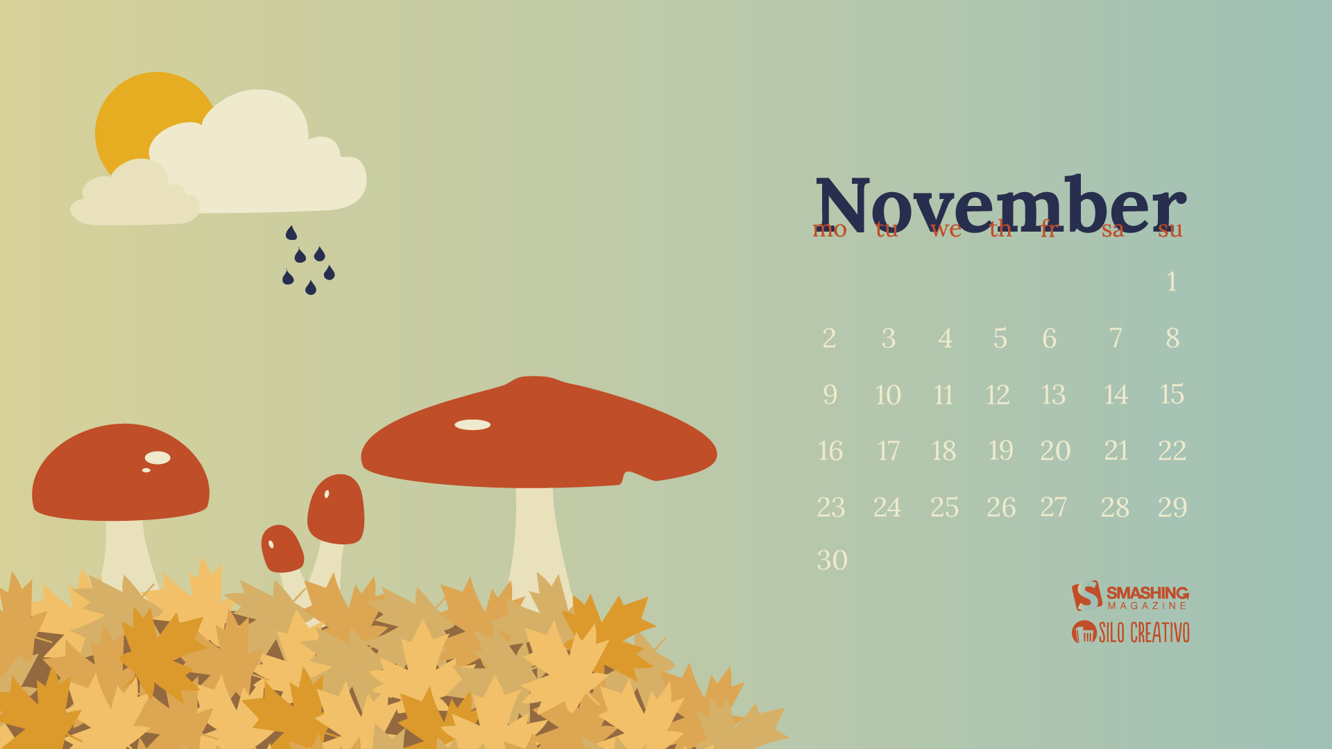 Desktop Wallpaper Calendar  Noiembrie 2015 Touchofadream regarding Calendar Lunar Sanatate Si Frumusete