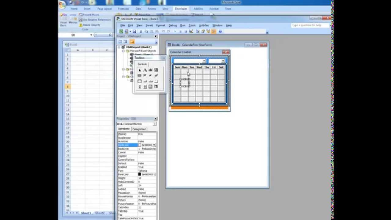 Excel Date Time Picker Custom Format  Ms Access 2007 for Excel Vba Calendar Date Picker