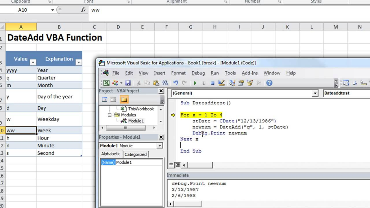 Excel Vba Basics #23 Dateadd  Add Or Subtract Minutes pertaining to Excel Vba Calendar Date Picker