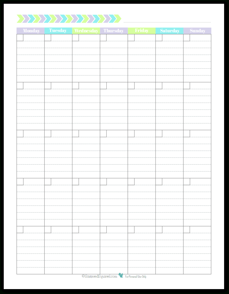 Free Printable Calendar Scattered Squirrel | Calendar with The Scattered Squirrel