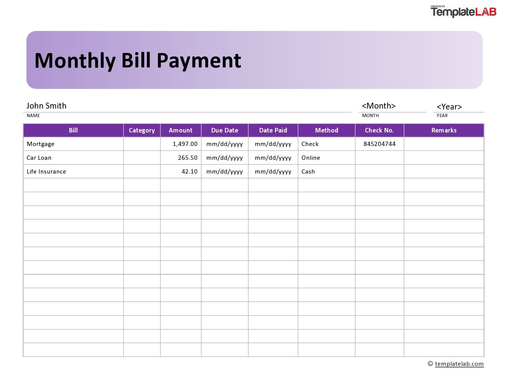 Free Printable Monthly Bill Calendar | Calendar Template within Bills Calendar Printable