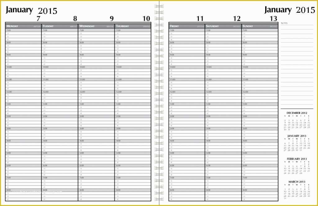 Free Weekly Appointment Calendar Template Of Weekly throughout Printable Weekly Appointment Planner