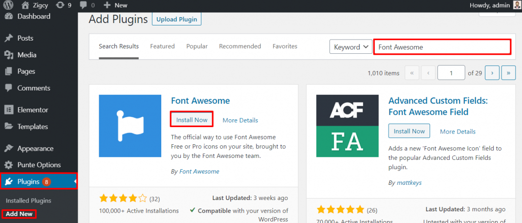 How To Add Font Awesome Icons To WordPress? | Wp in Font Awesome Icons