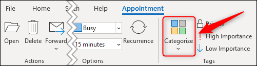 How To Colorcode Outlook Calendar Events Using Categories with regard to Outlook Calendar Conditional Formatting