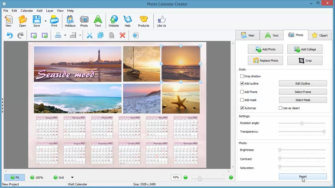 How To Make A Photo Calendar In 5 Minutes  Easy Calendar with regard to Custom Calendar Maker