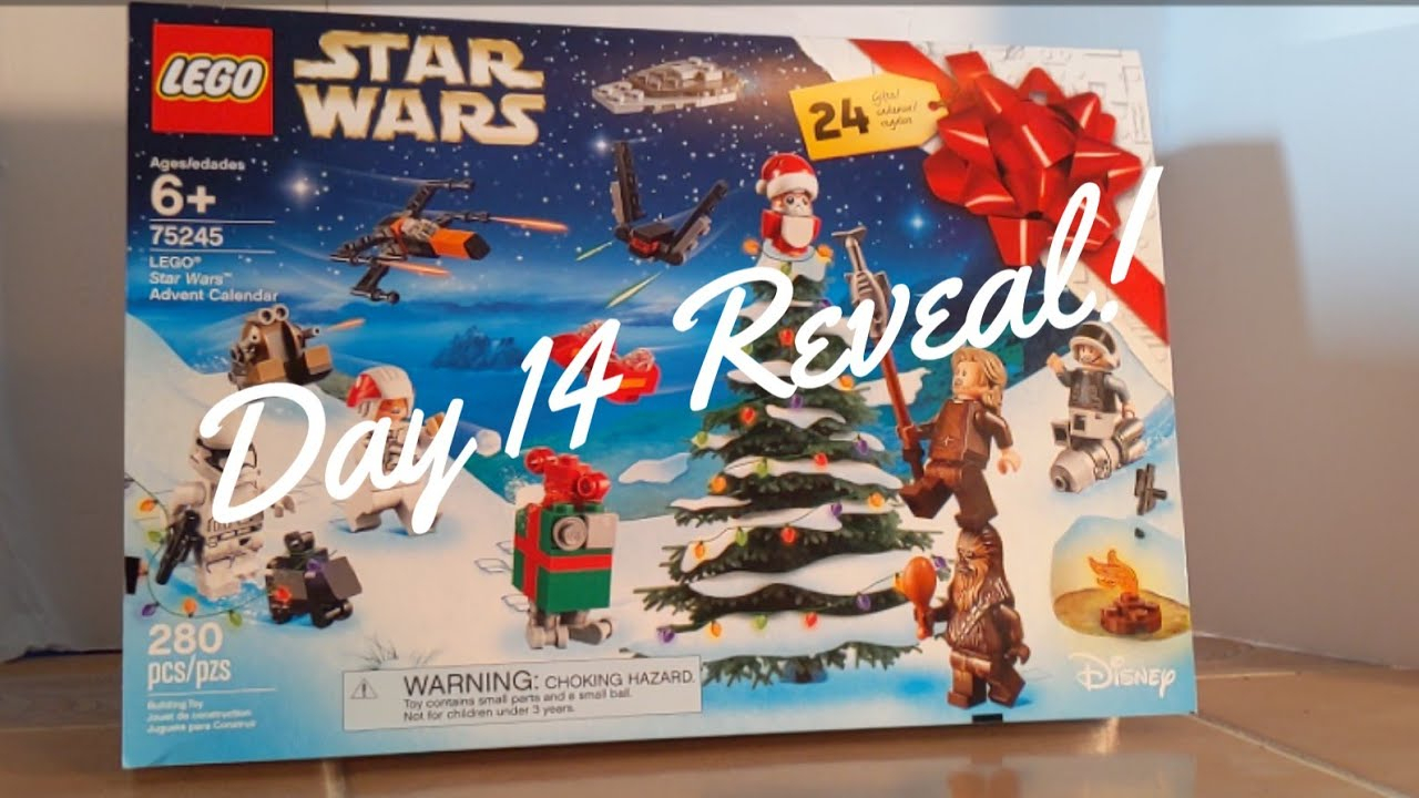 Lego Star Wars Advent Calendar 2019 (75245)  Day 14 with Lego 75213 Contents