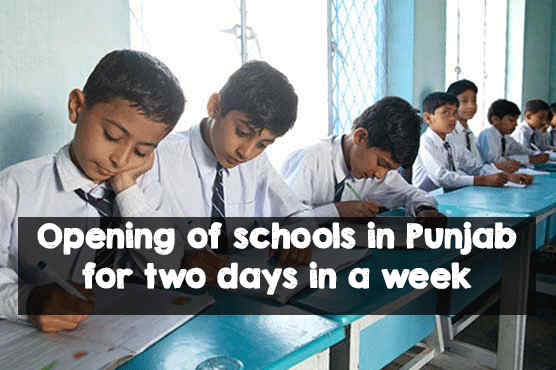 Orders To Opening Of Schools In Punjab For Two Days In A Week pertaining to Days Of The Week In Punjabi