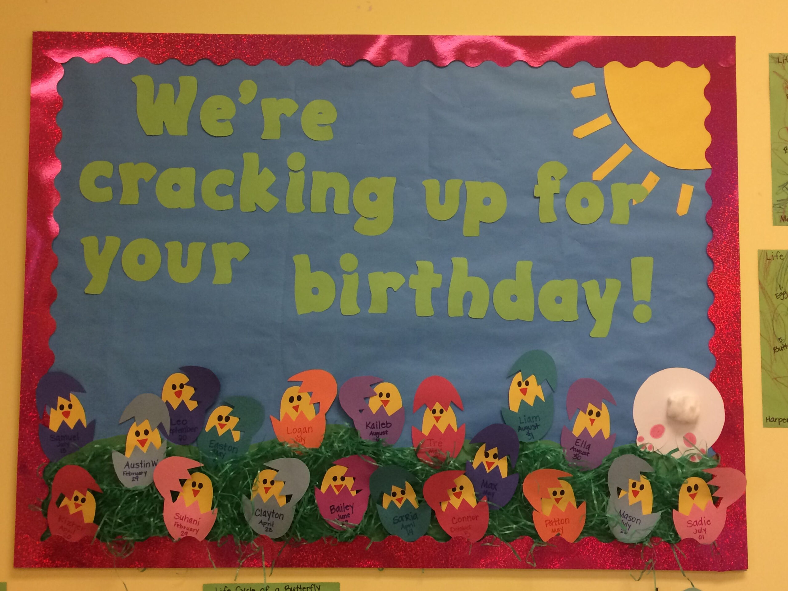 Pin By Christie Hernandez On Bulletin Board Ideas in Birthday Bulletin Board Ideas Printable