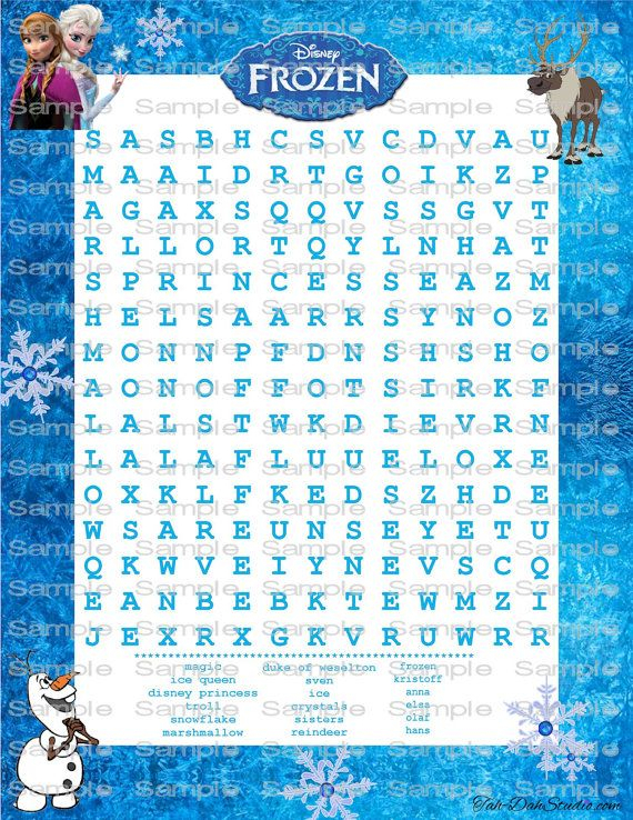 Pin By Susan Serritellasmith On Projects To Try | Disney regarding Princess Word Search Printable