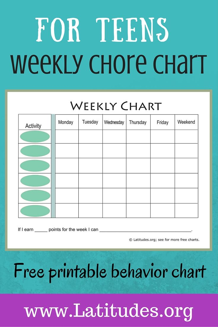 Pin On Behavior Charts Printables intended for Free Monthly Behavior Chart