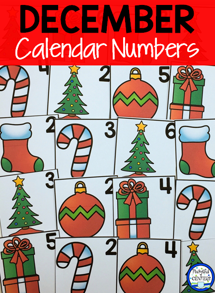 Pocketful Of Centers: December Calendar Numbers within Free Calendar Numbers