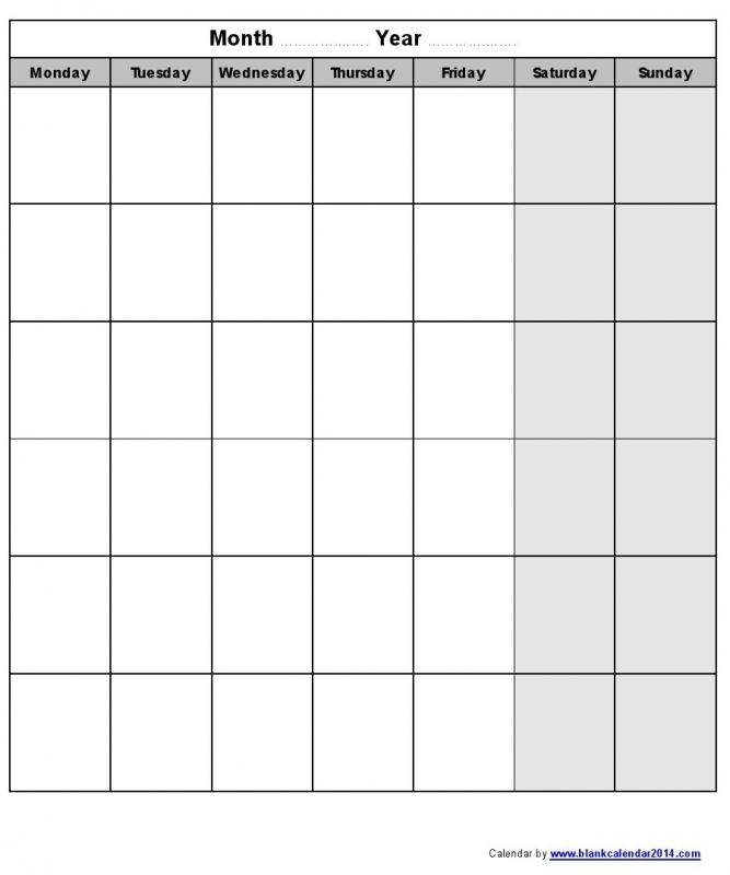 Printable Calendar Monday To Sunday | Free Letter Templates with regard to Printable Calendar Monday To Sunday