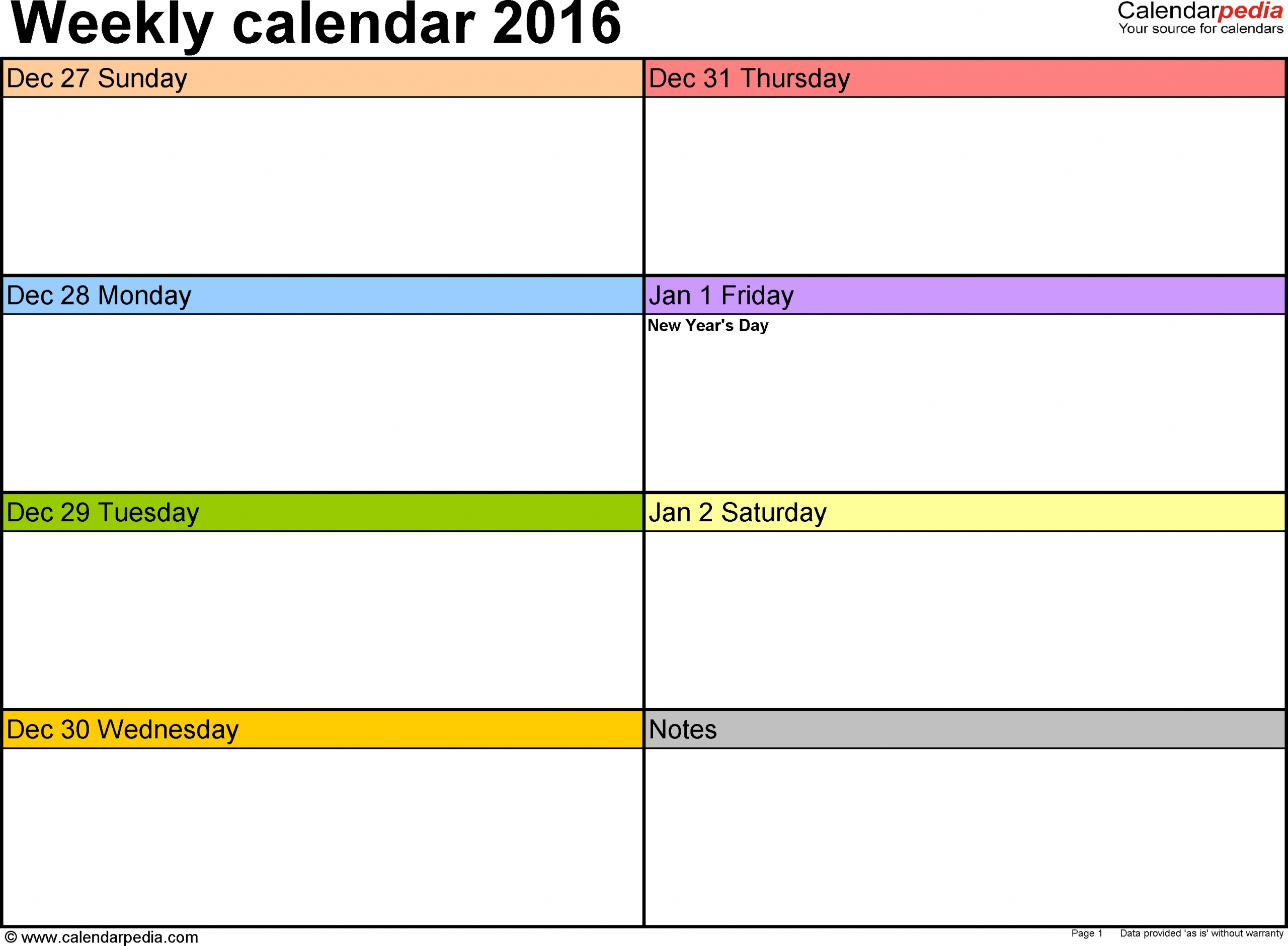 Printable Weekly Calendar Monday Through Friday :Free inside Printable Calendar Monday Through Friday