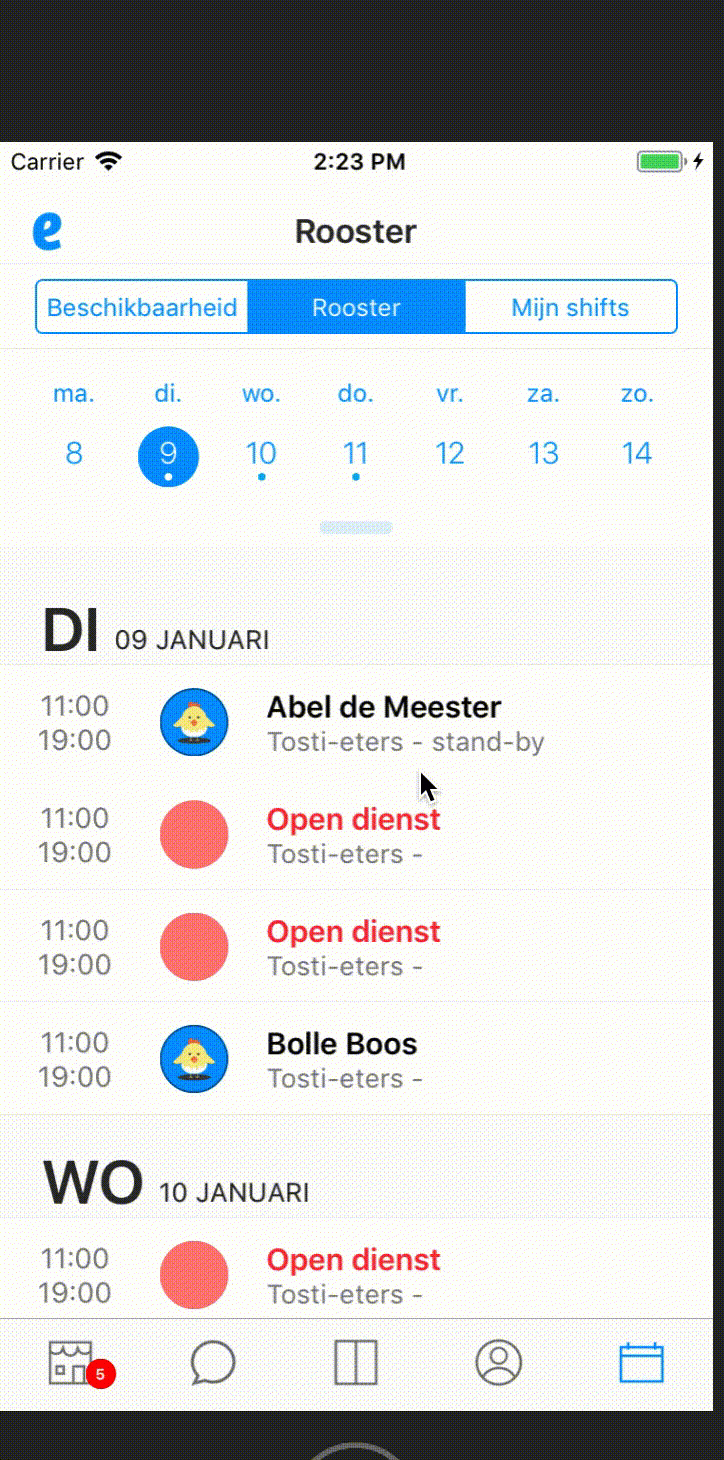 Reactnativecalendars Agenda Example | Calendar For Planning for Wix React Native Calendar