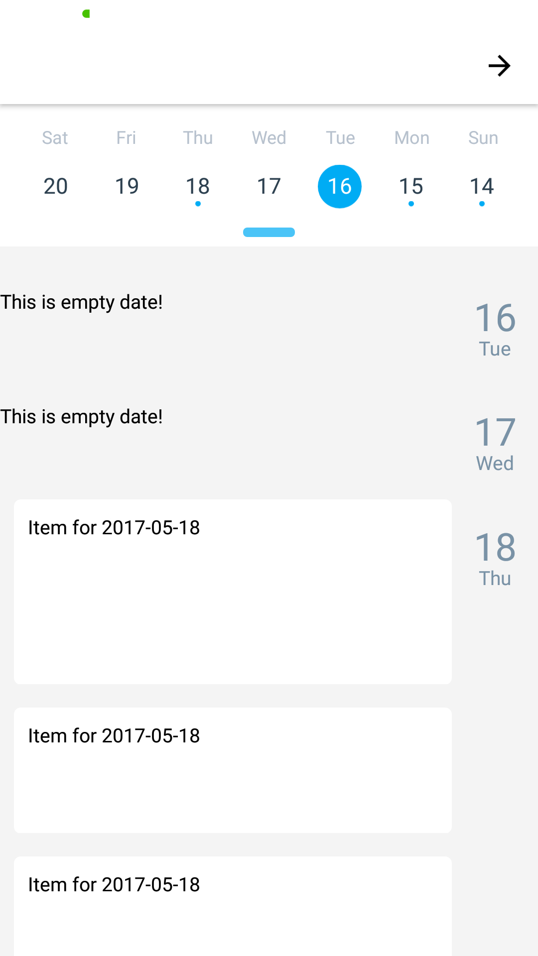 Reactnativecalendars Agenda Example | Calendar For Planning pertaining to Wix React Native Calendar