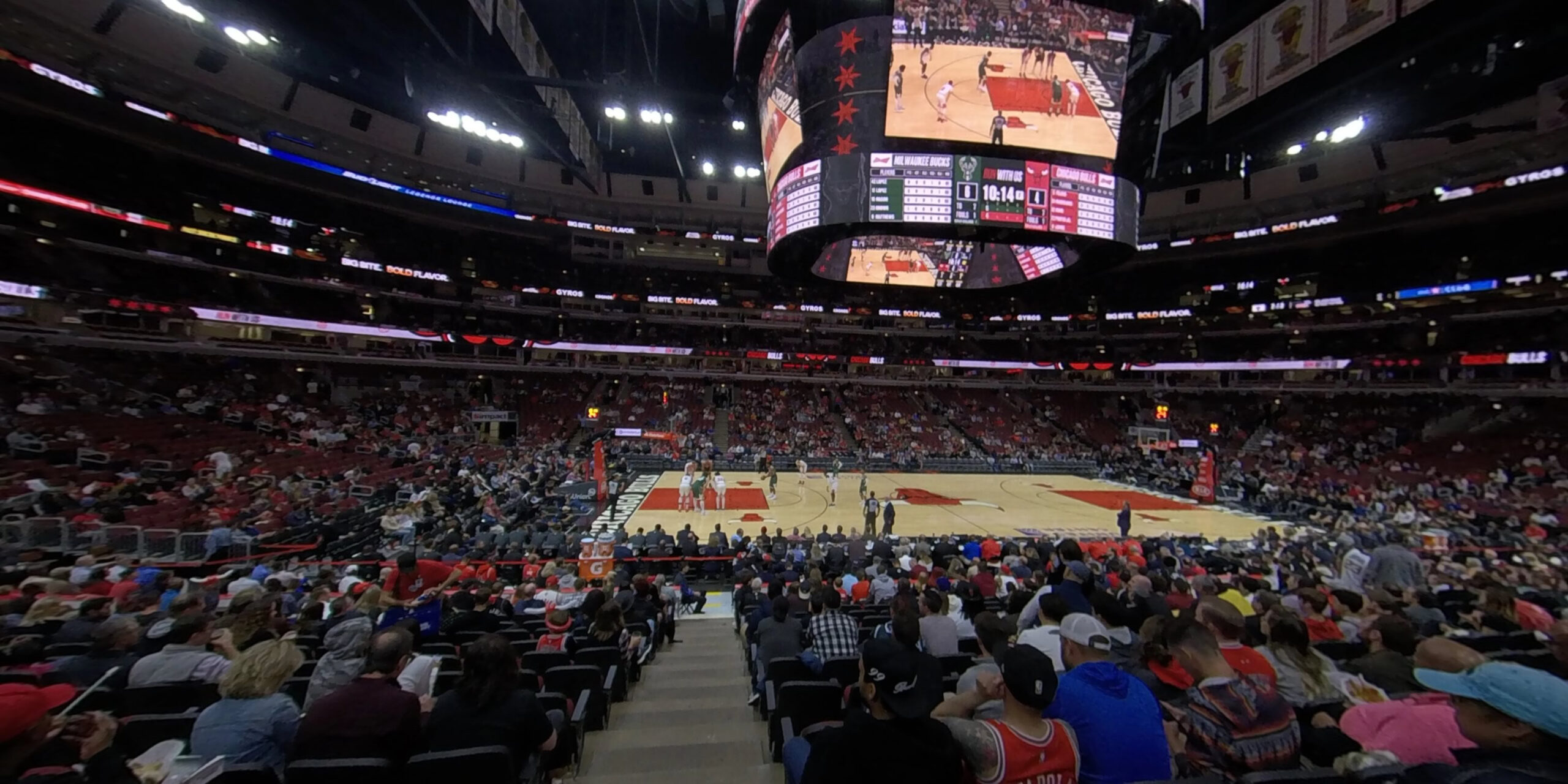 Section 101 At United Center  Chicago Bulls inside United Center Seat Numbers