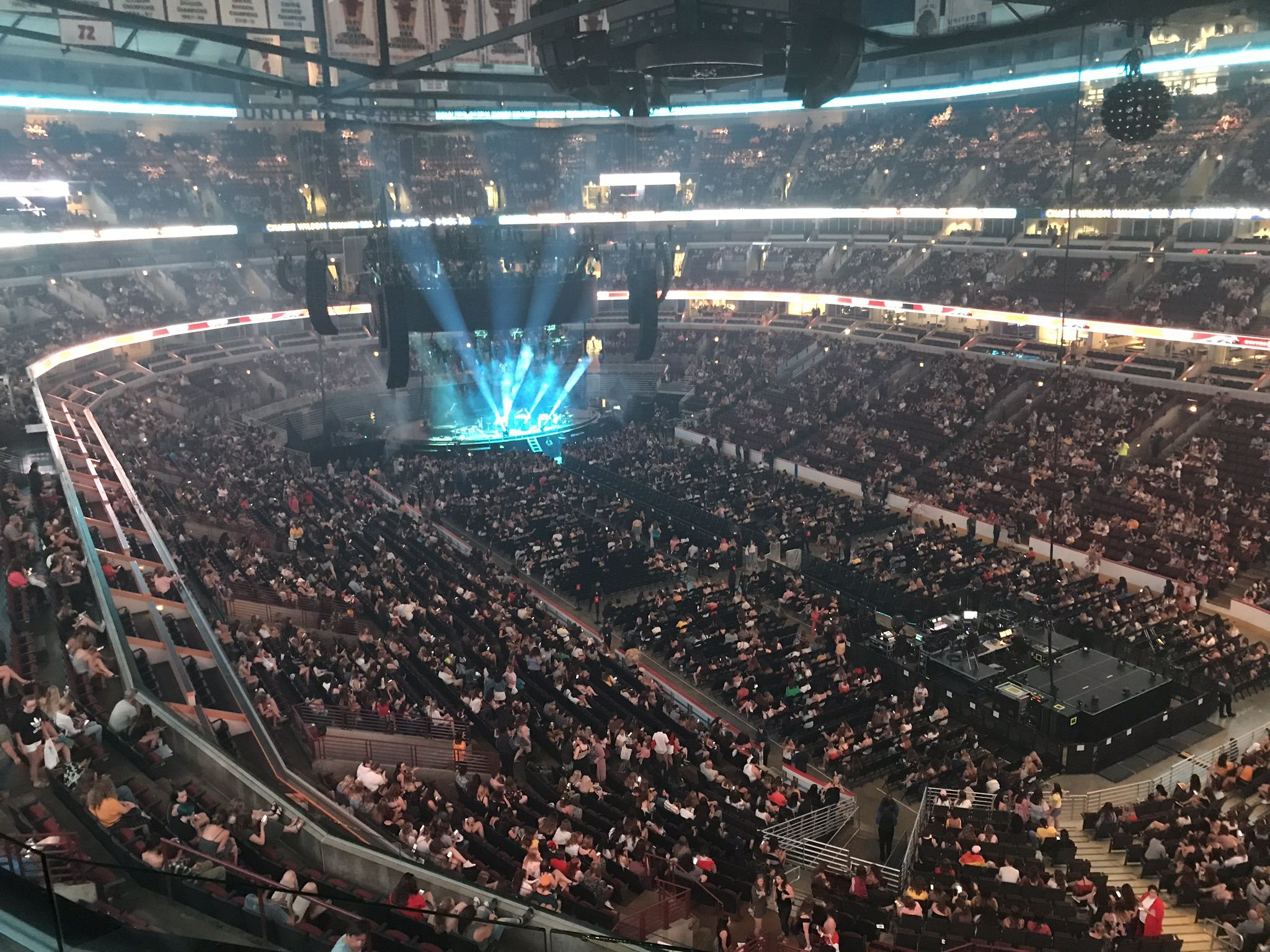 Section 313 At United Center For Concerts  Rateyourseats throughout United Center Seat Numbers