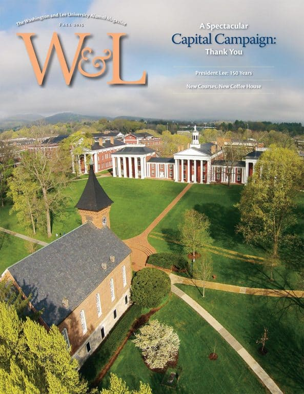 The Columns » W&amp;L Magazine, Fall 2015: Vol. 91 | No. 3 pertaining to W&amp;L Law Calendar