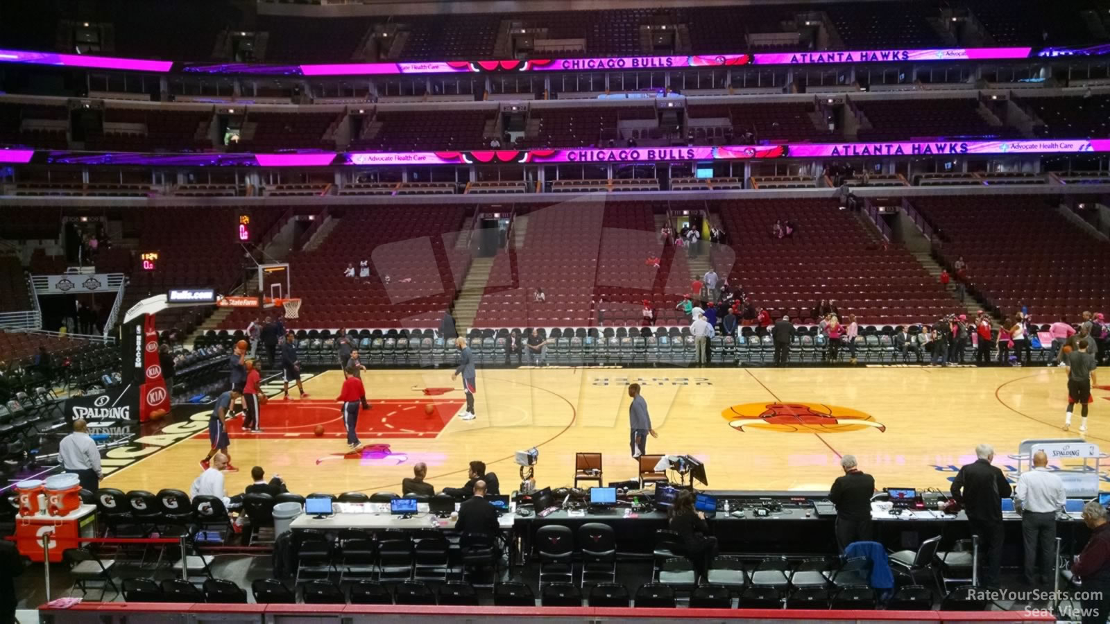 United Center Section 101  Chicago Bulls  Rateyourseats intended for United Center Seat Numbers