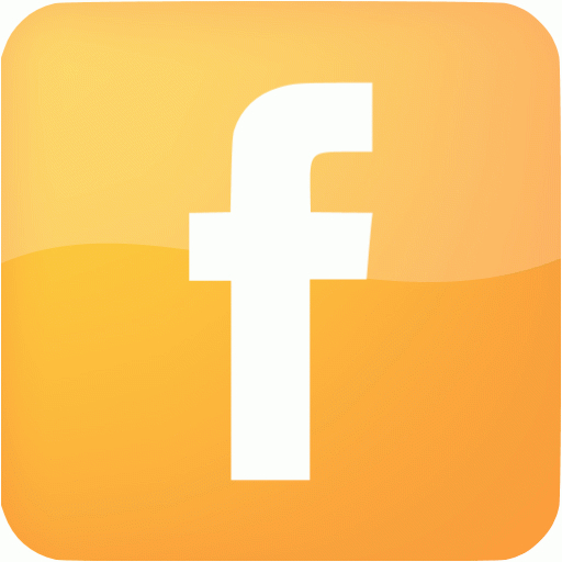 Web 2 Orange 2 Facebook 3 Icon  Free Web 2 Orange 2 pertaining to Facebook Icon 32X32