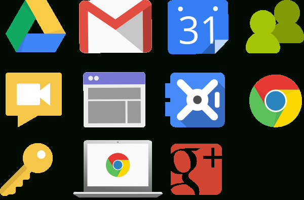 Web Design With Google Sites: Free Google Apps Icon Pack with Google Calendar Icon Png