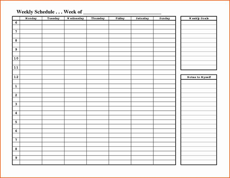 Weekly Hourly Planner Template Word | Daily Calendar inside Weekly Hourly Planner Template