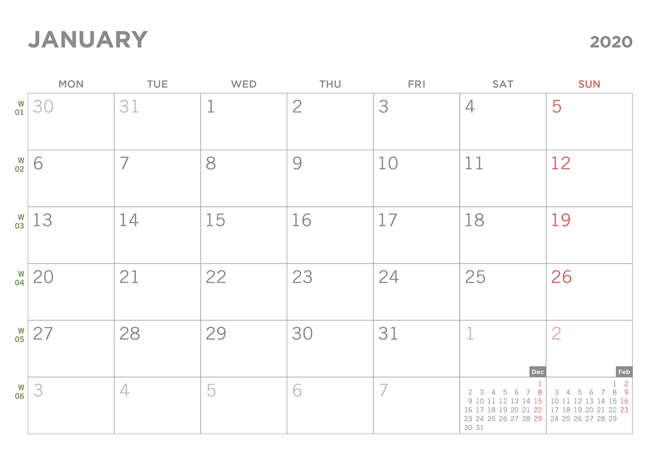 2020 Monday To Sunday Calendar Printable Calendar Inspiration Design within Printable May Calendar From Monday To Sunday