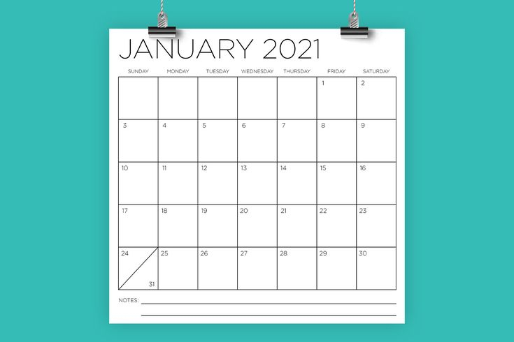 2021 Square 12X12 Calendar Instant Download Large Monthly | Etsy In with regard to Large Square Printable Monthly Calendar