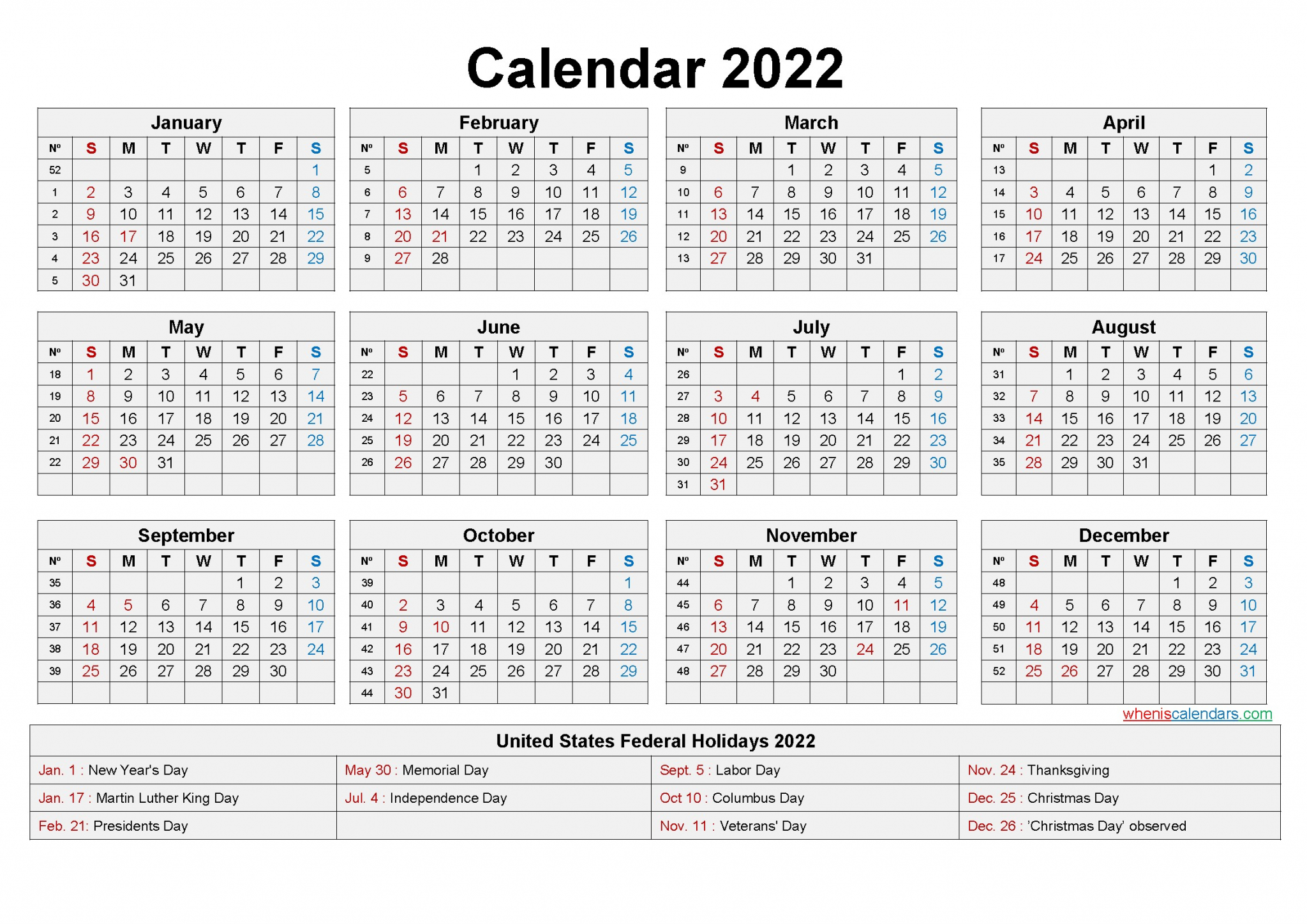 2022 Printable Calendar | Free Printable Calendar Monthly inside Google Free Calendar 2022