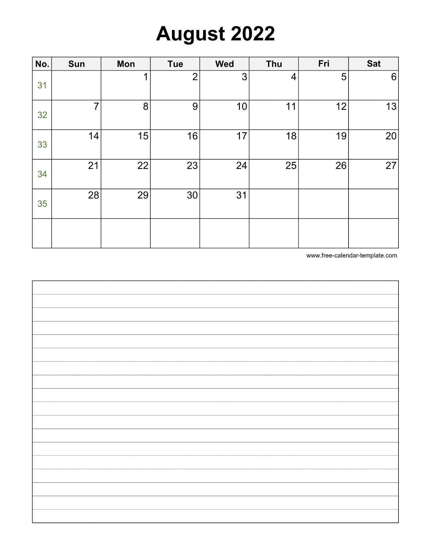 2022 Printable Calendar Vertical  Printable Monthly Calendar 2022 throughout Free Printable Calendar 2022 Vertical