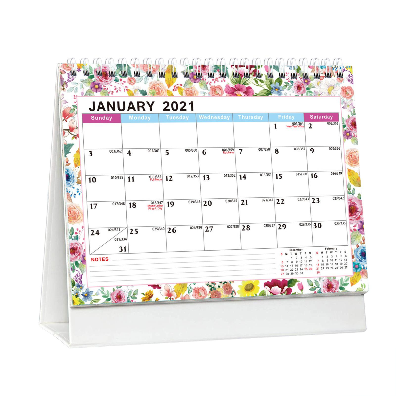 Autcarible 2021Wall Calendar Large Ruled Blocks Monthly Desk Calendar inside Calendars With Large Squares