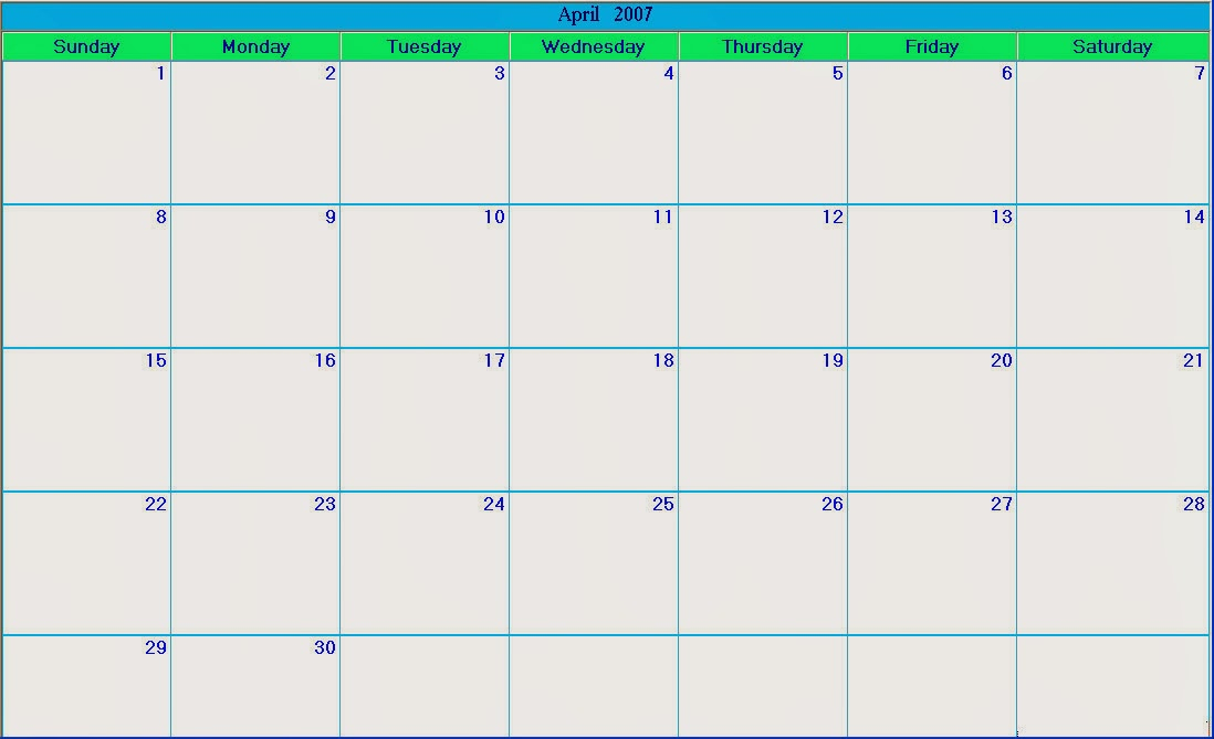 Blank Calendar 2013 2014 | Calendars Kalendar Calendario inside Large Square Calender Template