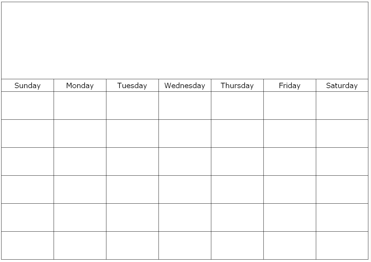 Blank Calendar Page Monday To Friday | Calendar Template Printable regarding Plain Monday Through Friday Calendar