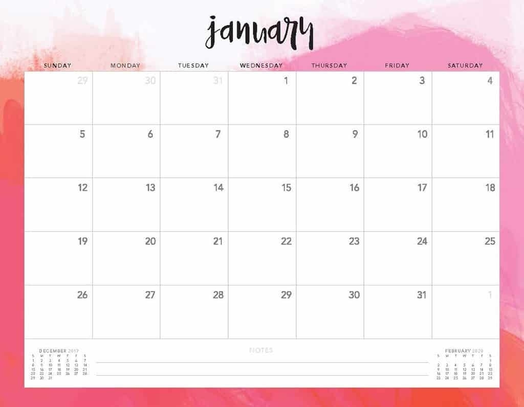 Blank Monthly Calendar Printable Free Without Downloading Template regarding Print Free Calendar Without Downloading