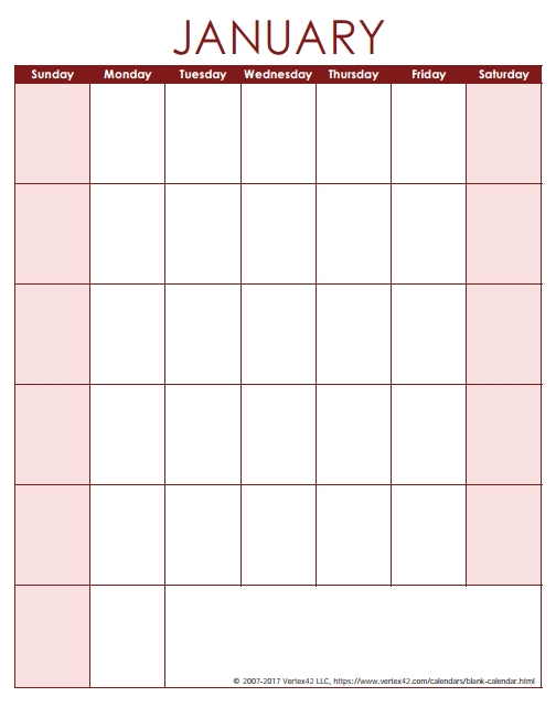 Blank Sunday Through Saturday Calendar Image | Calendar Template 2020 intended for Calendar Sunday To Saturday Template