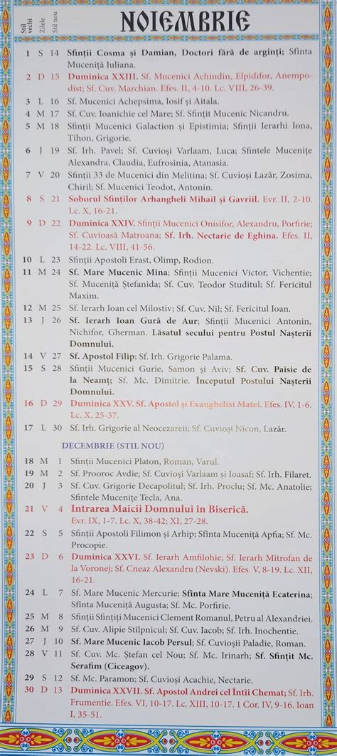 Calendar Stil Vechi 2021  Calendar Ortodox De Stil Vechi 2021 Tipărit Cu with regard to Calendar Ortodox Stil Vechi 2022 Pdf