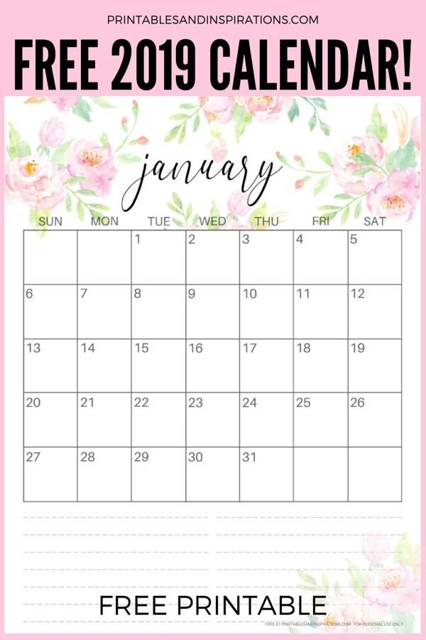 Calendars That You Can Write In Photo | Calendar Template 2020 with Extra Bold Large Print Calendars